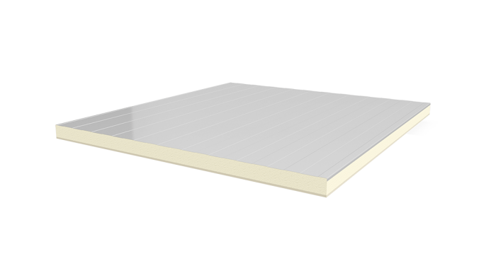 H Type Metal Sheet Polyurethane-Fibercement Panel